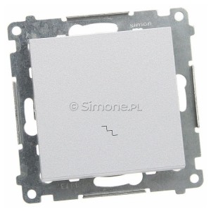 Łącznik schodowy 10A Aluminium Mat Simon 55 - Widok z przodu