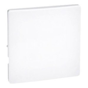 82010-30 Klawisz pojedynczy bez piktogramu do łącznika krzyżowego 10A Biały Simon 82 - Widok z przodu