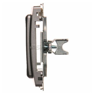 Adapter na osprzęt standardu 45x45mm Inox Met. Simon Basic - Widok z boku)