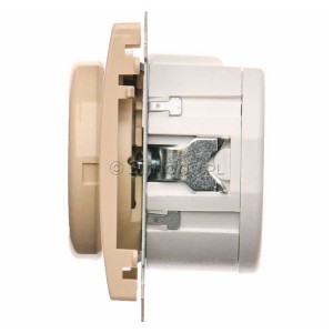 Regulator światła 1-10V Beżowy Simon Basic - Widok z boku)