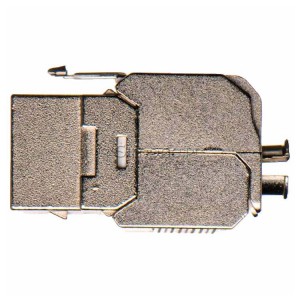 Wkład gniazda komputerowego RJ45 kat. 5e FTP (ekranowany) S-Connect Simon 10 - Widok z tyłu)