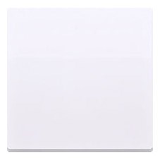 CKW1/11 Klawisz pojedynczy Biały Simon 10 - Widok z przodu