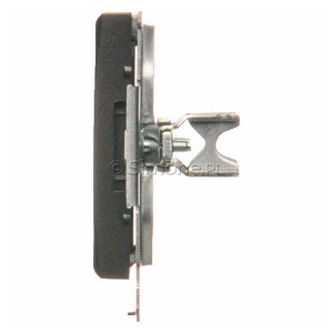 Adapter (przejściówka) na osprzęt standardu 45x45 mm Antracyt Simon 54 - Widok z boku)