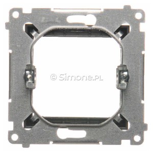Adapter (przejściówka) na osprzęt standardu 45x45 mm Antracyt Simon 54 - Widok z tyłu)