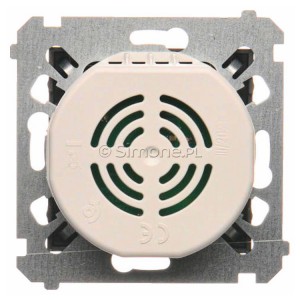 Dzwonek elektroniczny Antracyt Simon 54 - Widok z tyłu)