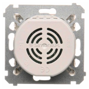 Dzwonek elektroniczny Złoty Mat Simon 54 - Widok z tyłu)
