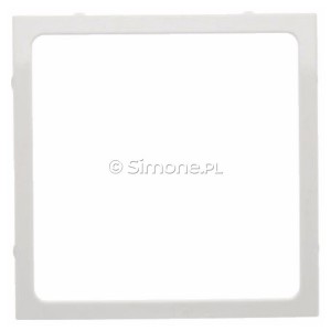 DPRZ/11 Pierścień dekoracyjny Biały Simon 54 - Widok z przodu