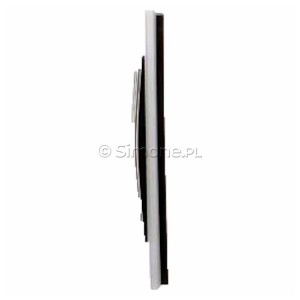 Ramka pięciokrotna Nature Metal Inox Nero Simon 54 - Widok z boku)