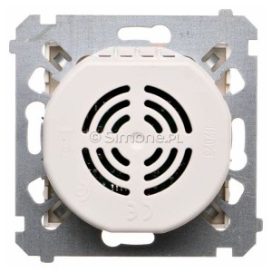 Ściemniacz naciskowo-obrotowy dwubiegunowy do LED Ściemnialnych 5-215W 230V Złoty Mat Simon 54 - Widok z tyłu)
