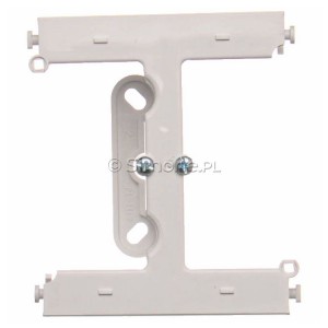 DSH/11 Puszka natynkowa - element rozszerzający puszkę DSC do ramek wielokrotnych Biały Simon 54 - Widok z przodu