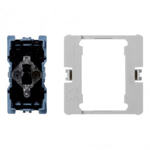 K303 Przycisk K45 (mechanizm) 16AX 250V 45×22,5mm Simon Connect - Widok z przodu