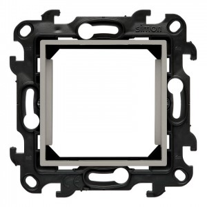 NA45.01/42 Adapter (przejściówka) na osprzęt standardu 45x45 mm Kaszmirowy Simon 24 - Widok z przodu