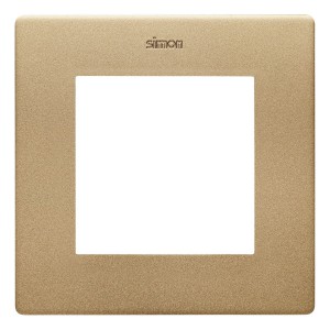 NR1/34 Ramka pojedyncza Szampański Mat Simon 24 - Widok z przodu