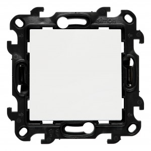 NW7L.01/X/11 Łącznik krzyżowy bez piktogramu z podświetleniem LED 10A Biały Simon 24 - Widok z przodu