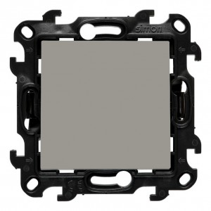 NW7L.01/X/42 Łącznik krzyżowy bez piktogramu z podświetleniem LED 10A Kaszmirowy Simon 24 - Widok z przodu