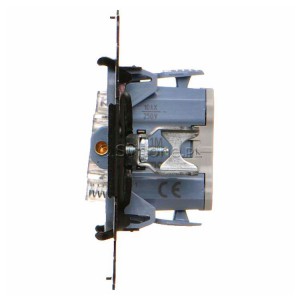 Mechanizm przycisku zwiernego pojedynczego 10A Mechanizmy Simon 55 - Widok z boku)