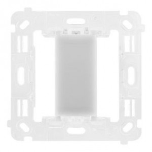 ST1M Przycisk pojedynczy, schodowy lub krzyżowy (W komplecie z ramką montażową STR) Simon 54 - Widok z przodu