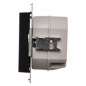 TOS3K.01/149 Oprawa oświetleniowa LED 230V (1,1W), Barwa światła: Biały ciepły 3100K Czarny Mat Simon 55 - Widok z boku)