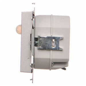 Oprawa oświetleniowa LED z czujnikiem ruchu 14V (0,42W), Barwa światła: Biały ciepły 3100K. Wymagany zasilacz 14V Aluminium Mat Simon 55 - Widok z boku)