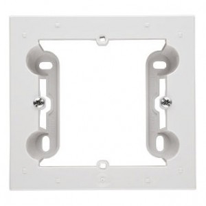 TPN1/114 Puszka natynkowa pojedyncza Jasnoszary Mat Simon 55 - Widok z przodu