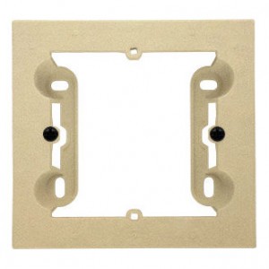 TPN1/144 Puszka natynkowa pojedyncza Szampański Mat Simon 55 - Widok z przodu