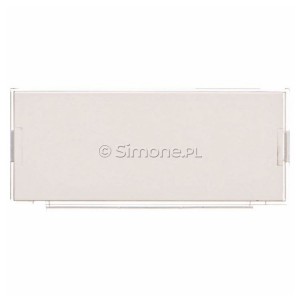 TRLSD/00 Szyld opisowy duży Transparentny Jasny Simon 55 - Widok z przodu