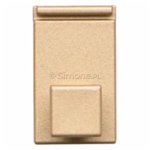 TRLW/144 Wieszak pojedynczy (Pasuje tylko do ramek LINE) Szampański Mat Simon 55 - Widok z przodu