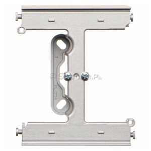 TSH/143 Puszka natynkowa - element rozszerzający puszkę DSC do ramek wielokrotnych Aluminium Mat Simon 55 - Widok z przodu